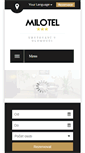 Mobile Screenshot of milotel.cz