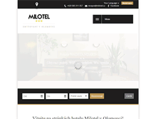 Tablet Screenshot of milotel.cz